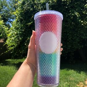 Starbucks Rainbow Pride 2020 Studded Tumbler NWT